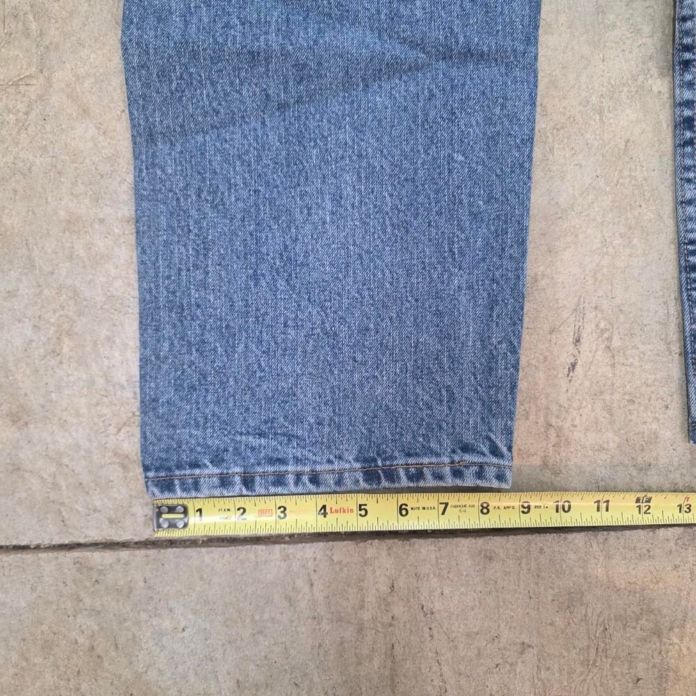 Custom Embroidered Flame Jeans - image 5